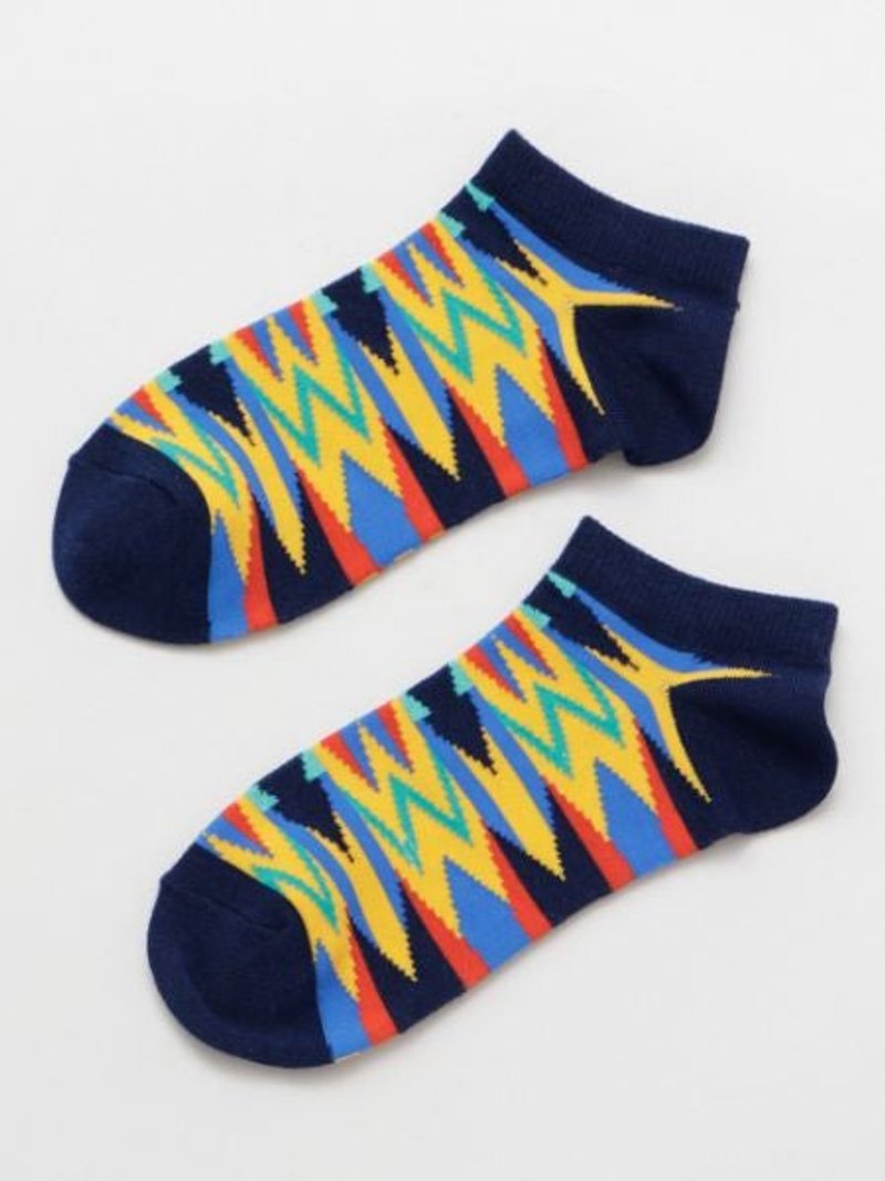 NAVAJO GEOM Ankle Socks 23～25cm - 襪子 - 其他材質 