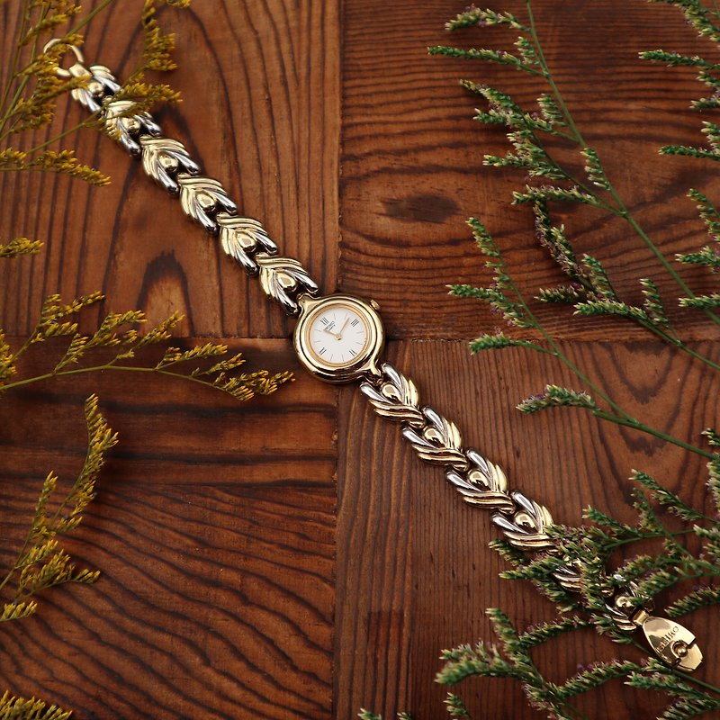 SEIKO 高級特殊花串鏈帶石英古董錶 - 女裝錶 - 其他材質 