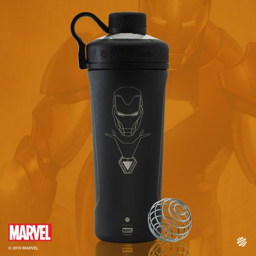 BlenderBottle·Marvel】Radian Stainless Steel screw-top shaker