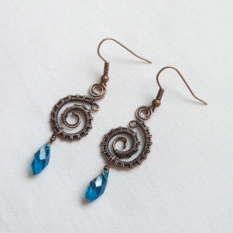 Ancient secret realm earrings - Earrings & Clip-ons - Other Metals 