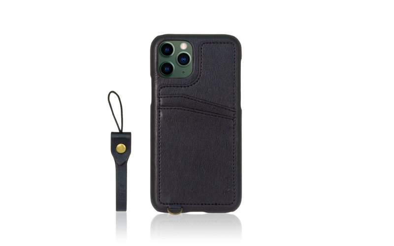 Torrii Koala PU iPhone 11 Pro 保護套 保護殼 (黑色) - 無線充電盤/板/座 - 人造皮革 