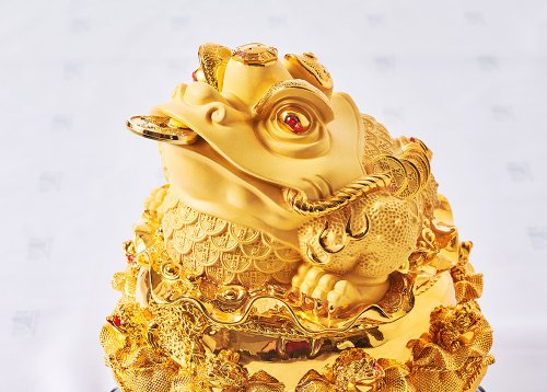開運旺財金三腳蟾蜍(含開光)招財、守財、旺財、開運、風水鎮宅咕