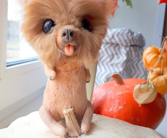 Long hair Chihuahua Teddy Puppy Plush Toy Dog Stuffed Animal Collection  Figurine - Shop CottaTerraCotta Stuffed Dolls & Figurines - Pinkoi