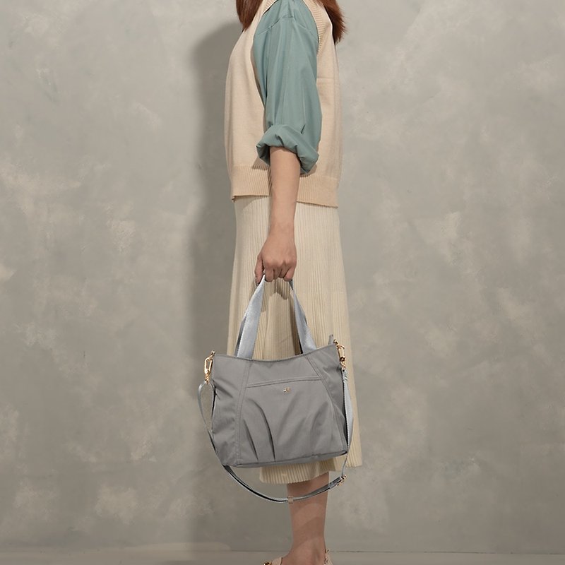 Handbag Star Waterproof Portable Crossbody Bag-7009-30-Multi-color optional - Messenger Bags & Sling Bags - Nylon Gray