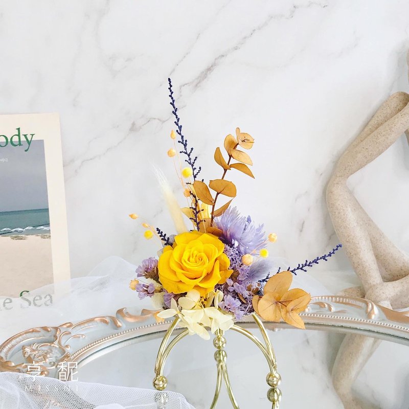 【DIY材料包】輕奢紫金三腳鍋 - 花藝/盆栽/植栽 - 植物．花 