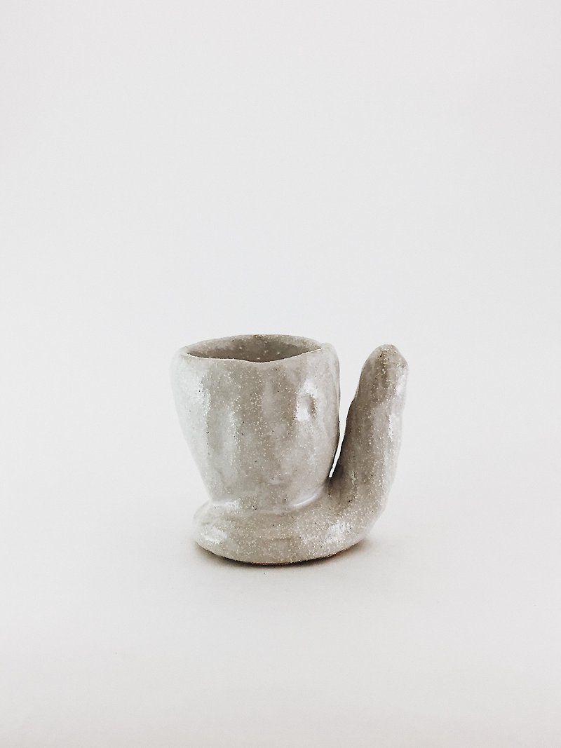 小杯杯 - 咖啡杯/馬克杯 - 陶 白色