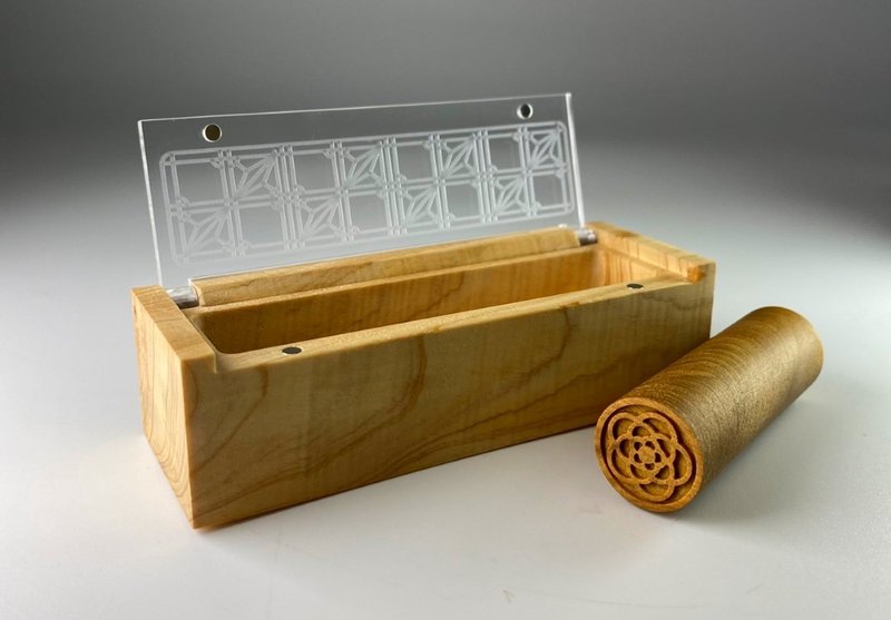 光合印章盒 | 實木印章收藏盒 - 印章/印台 - 木頭 