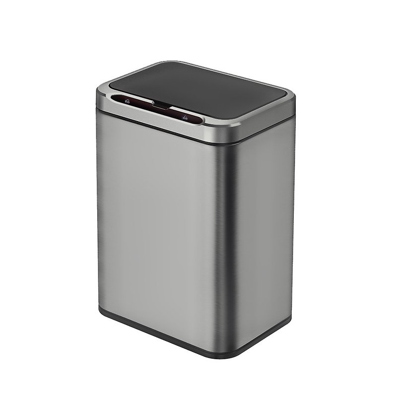ELPHECO Stainless Steel Ozone Deodorization Sensor Trash Can 20L Titanium Gold ELPH9611U - Trash Cans - Other Materials 