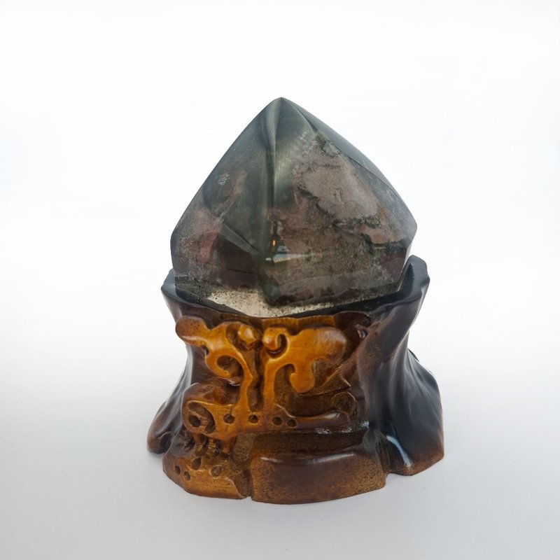 天然水晶 四季幽靈水晶 紅幽靈 綠幽靈 擺件 裝飾品 WB024 - 擺飾/家飾品 - 水晶 多色