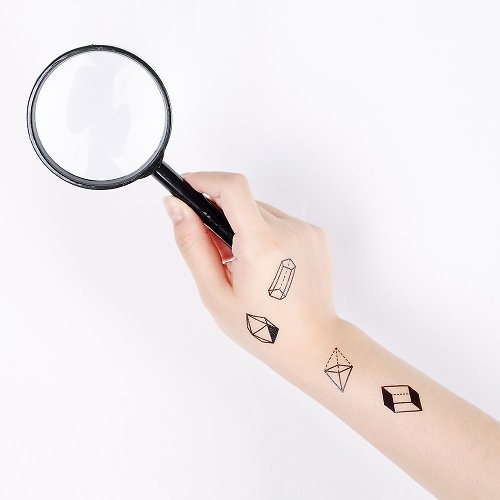 Surprise 紋身便利店 刺青紋身貼紙 - 立體概論 幾何形 Surprise Tattoos