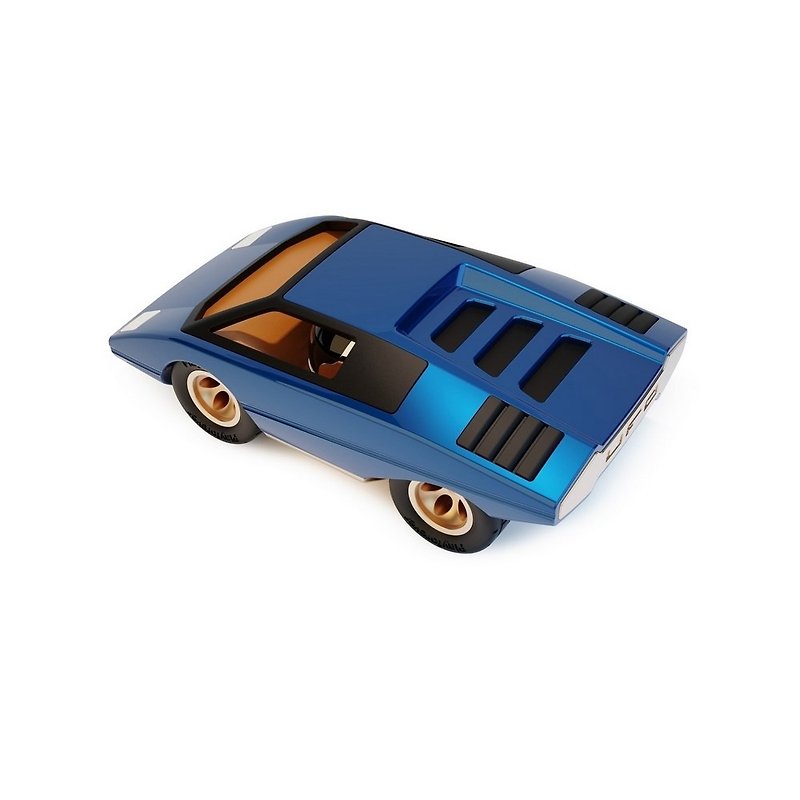 Playforever UFO sci-fi concept sports car (confident blue) - Items for Display - Plastic 