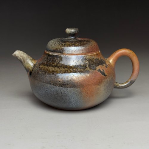 良時美器 GoodTimeCeramics 臺灣名家王文玉【柴燒】手拉壺200ml
