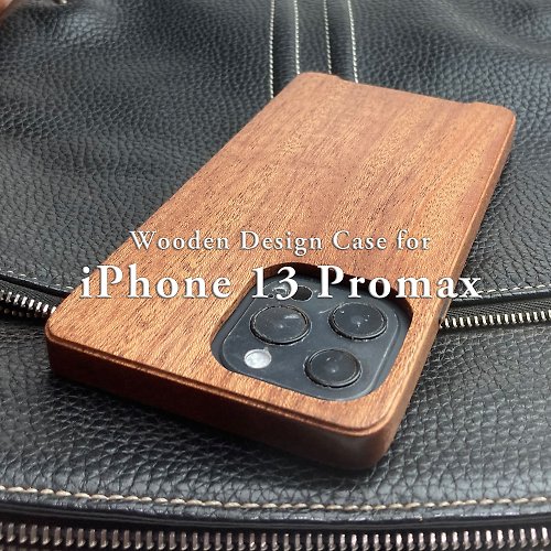Wood & Leather Goods LIFE 【受注生産】実績と安心サポート iPhone 13 promax 専用特注木製ケース
