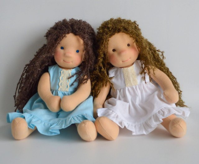 ウォルドルフ人形12インチ（30cm）-柔らかい赤ちゃん人形-テキスタイル 