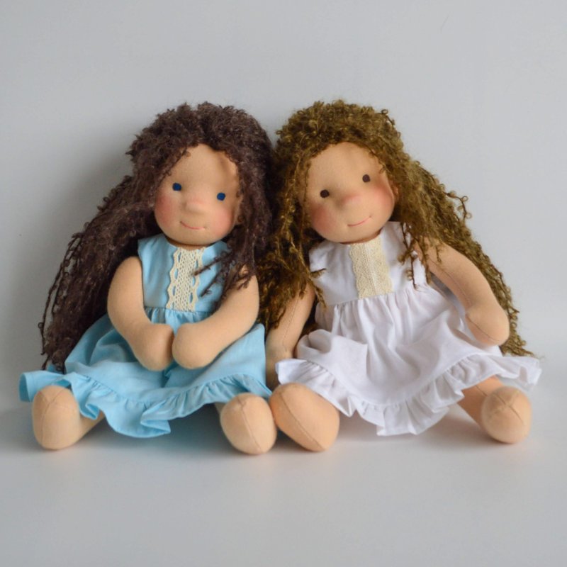 Waldorf doll 12inches(30 cm) - soft baby doll -textile doll-unique baby gift - 寶寶/兒童玩具/玩偶 - 環保材質 