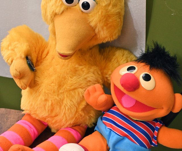 セサミストリート 70s ビンテージ アーニー バート ハンドパペット