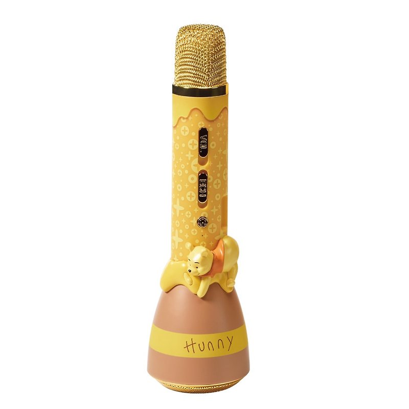 Exchange Gifts Preferred InfoThink Disney Wireless Bluetooth Microphone - Winnie the Pooh - ลำโพง - โลหะ สีเหลือง