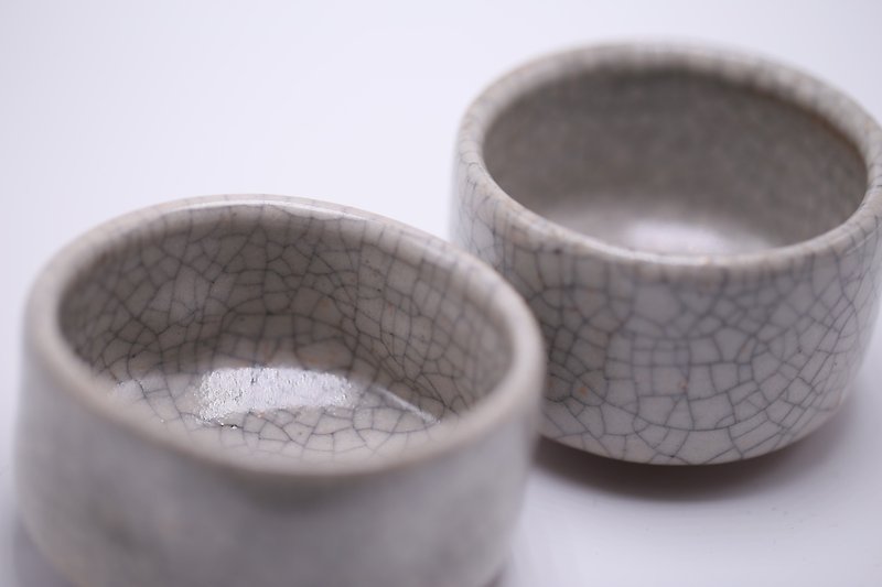 Run couple cups ice - Teapots & Teacups - Pottery 