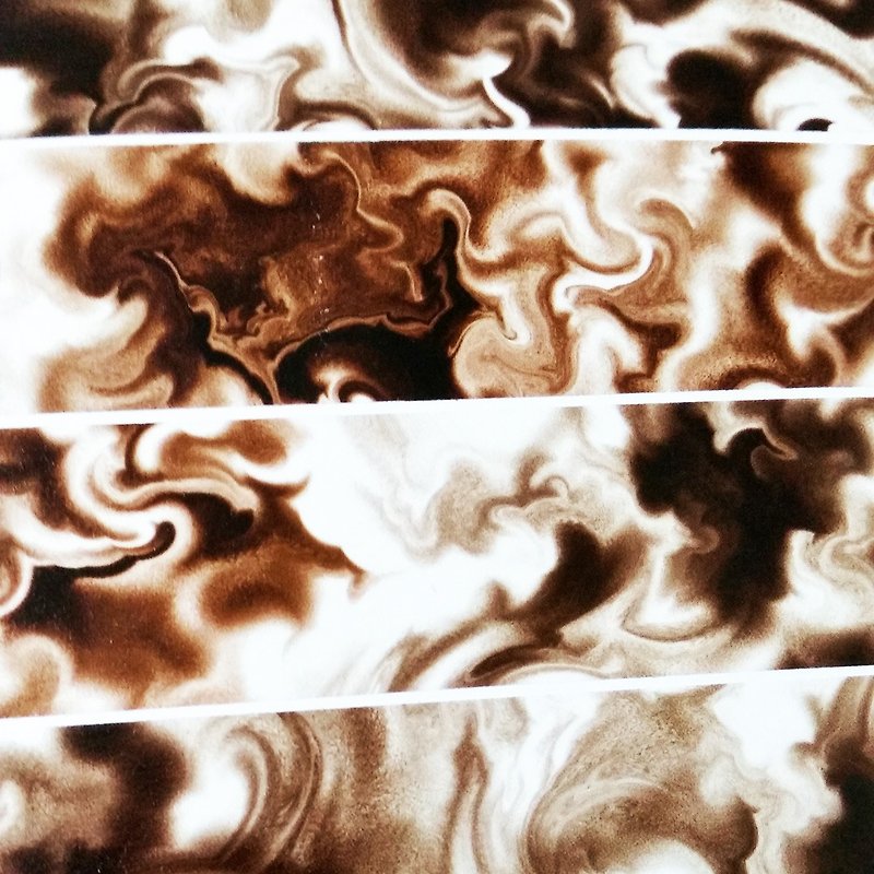 Sample Washi Tape Passionate Chocolate - มาสกิ้งเทป - กระดาษ 