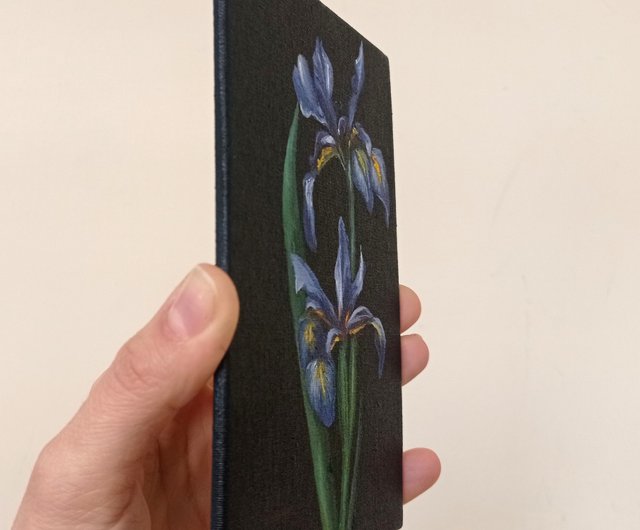 絵画 アイリス パープル 金箔画 SALE‼️
