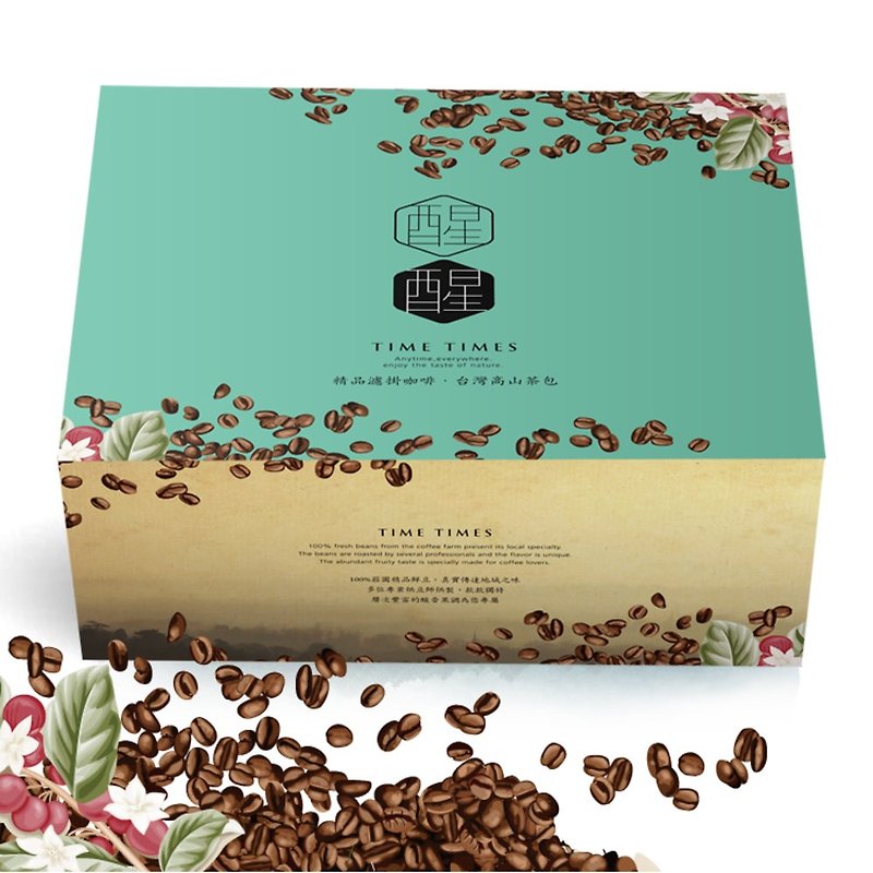 [Hai Pai Box] Fine filter hanging coffee shallow roast spring sweet honey x 60 pcs - กาแฟ - พืช/ดอกไม้ สีนำ้ตาล
