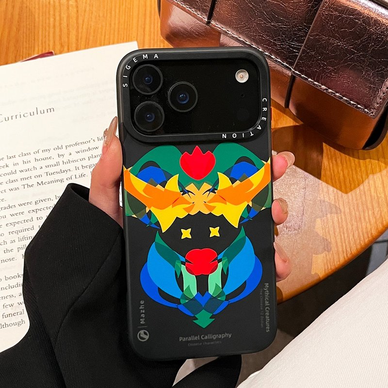 【隱藏式磁吸】Mazhe馬哲鋁合金按鍵全磨砂防摔防刮iPhone17p/pm - 手機殼/手機套 - 塑膠 多色