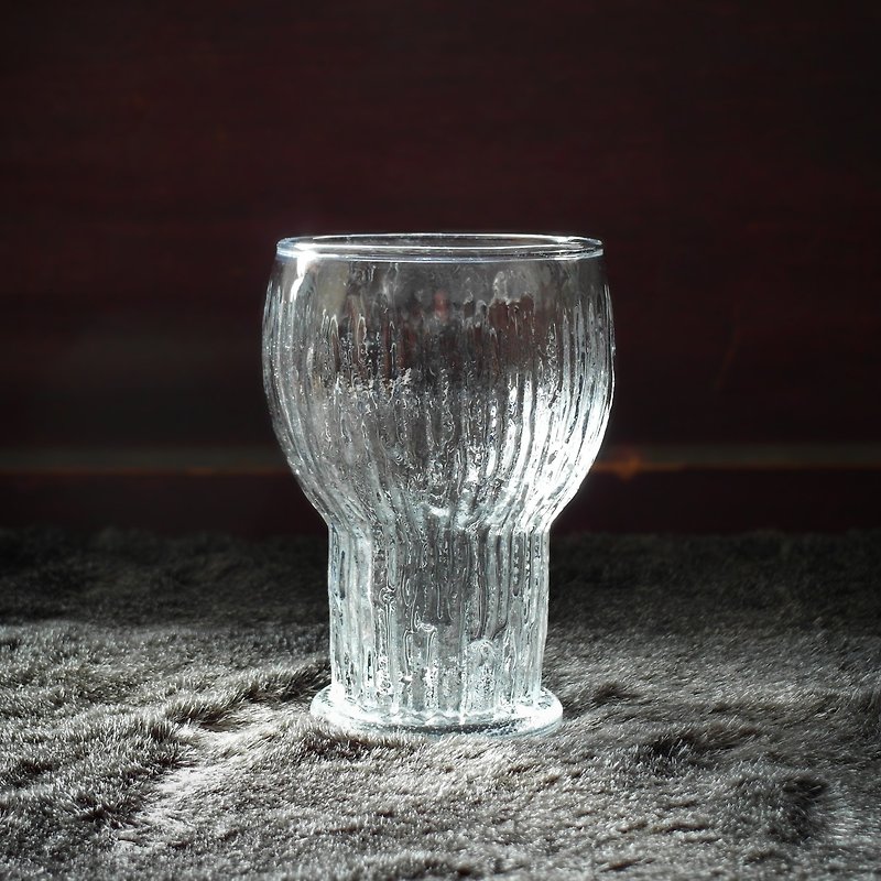 早期水杯-冰柱 (餐具/舊貨/老物/日本/玻璃) - 茶壺/茶杯/茶具 - 玻璃 透明