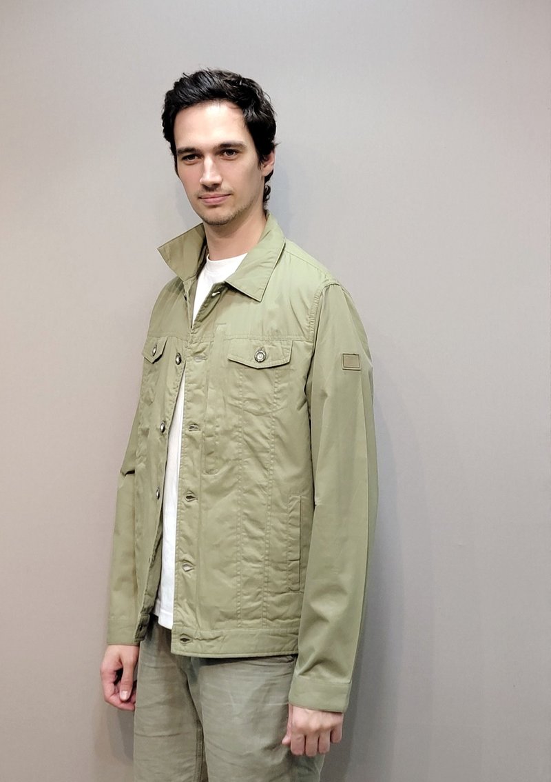 East Pole Men's Multi Function Pockets Utility Casual Jacket - เสื้อโค้ทผู้ชาย - ผ้าฝ้าย/ผ้าลินิน 