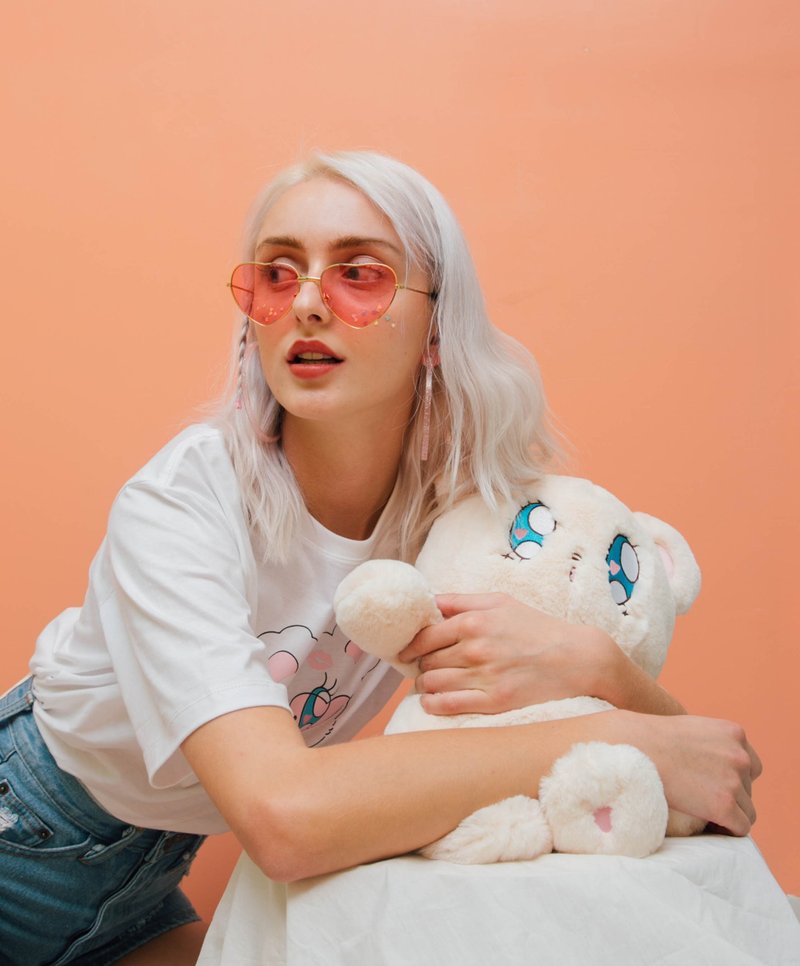 Beca Bear 40cm Doll - 公仔/玩偶 - 其他材質 白色