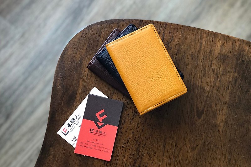 革職人 LEATHER FACTORY【ARIZONA Business Card Case】Made in Japan - Card Holders & Cases - Genuine Leather Multicolor