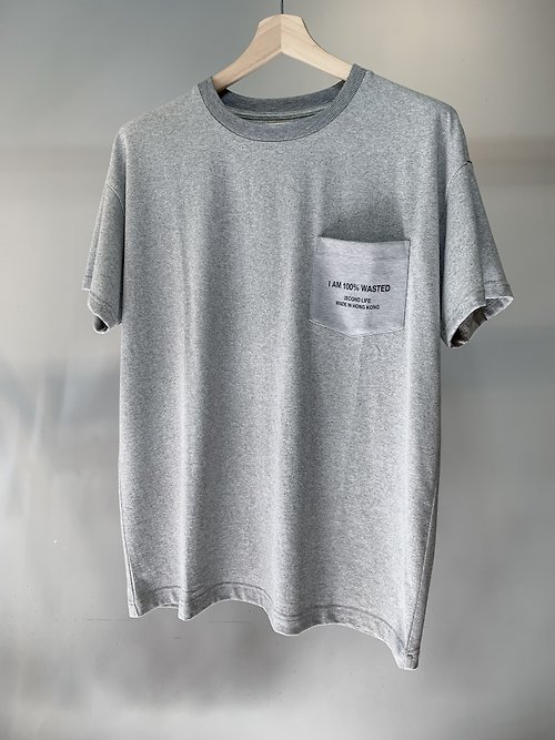 2ECOND LIFE Unfuck The World 再生布料環保T-Shirt (普通袖口設計)