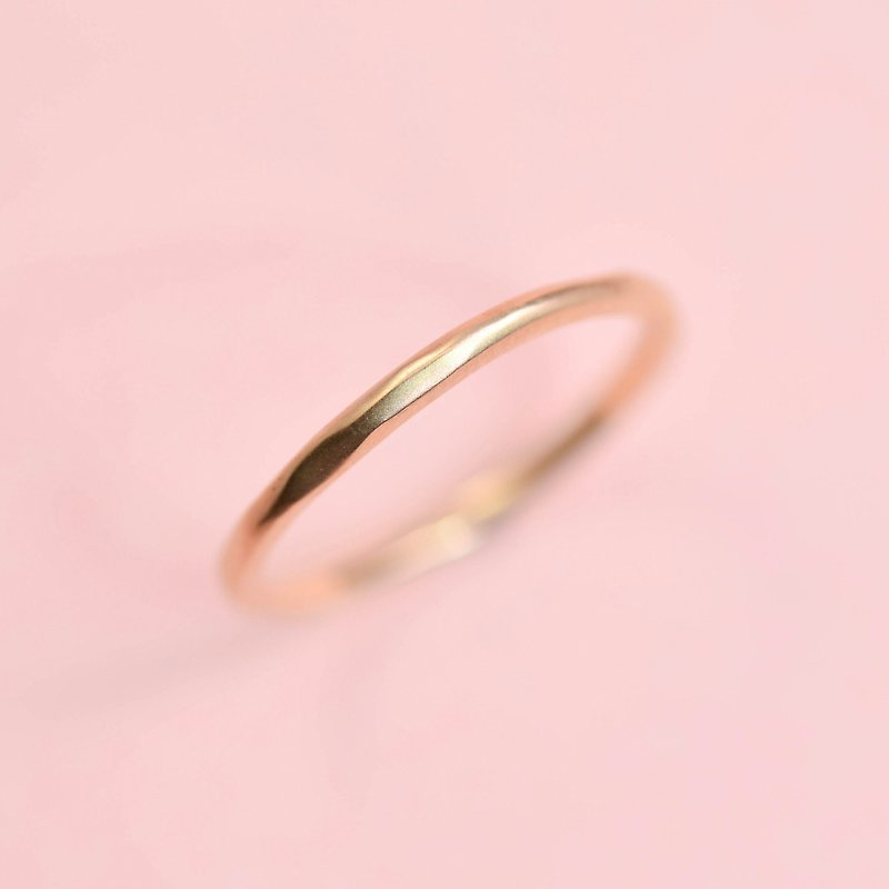 K14PG  Simple and Natural - General Rings - Other Metals Gold
