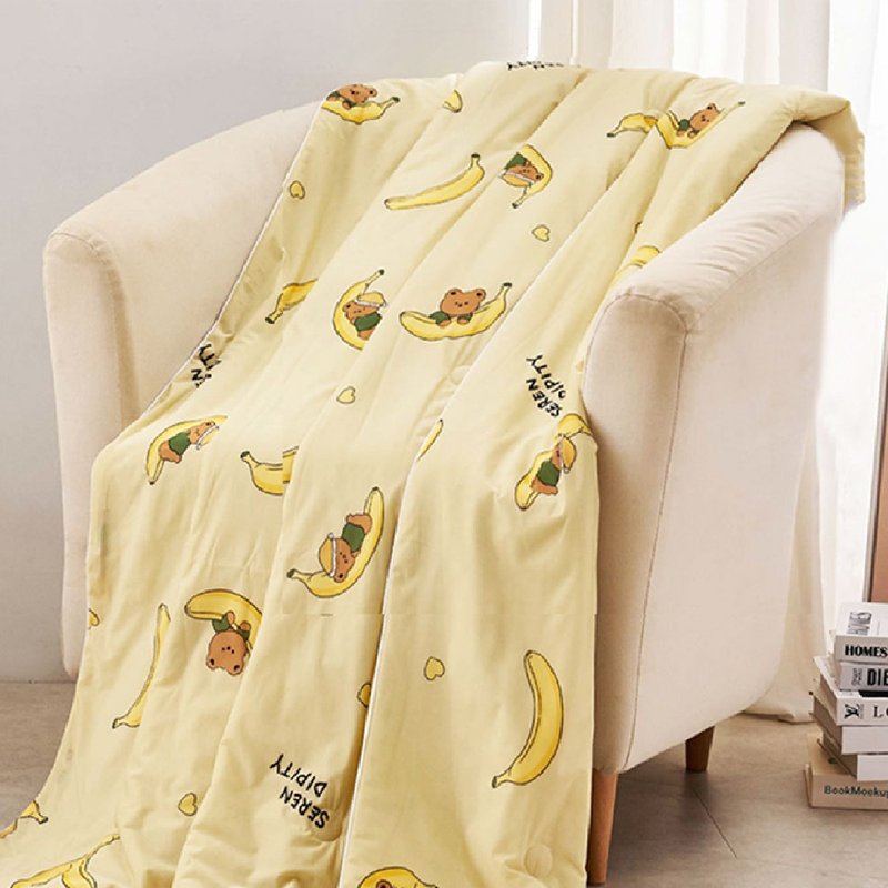 [ELVIS] Korean style beauty zero degree ice gauze quilt 150x200cm-Jiaoyou - Bedding - Other Materials 