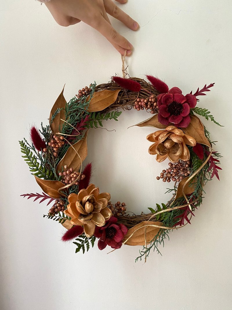 35cm Custom Order - ช่อดอกไม้แห้ง - พืช/ดอกไม้ หลากหลายสี