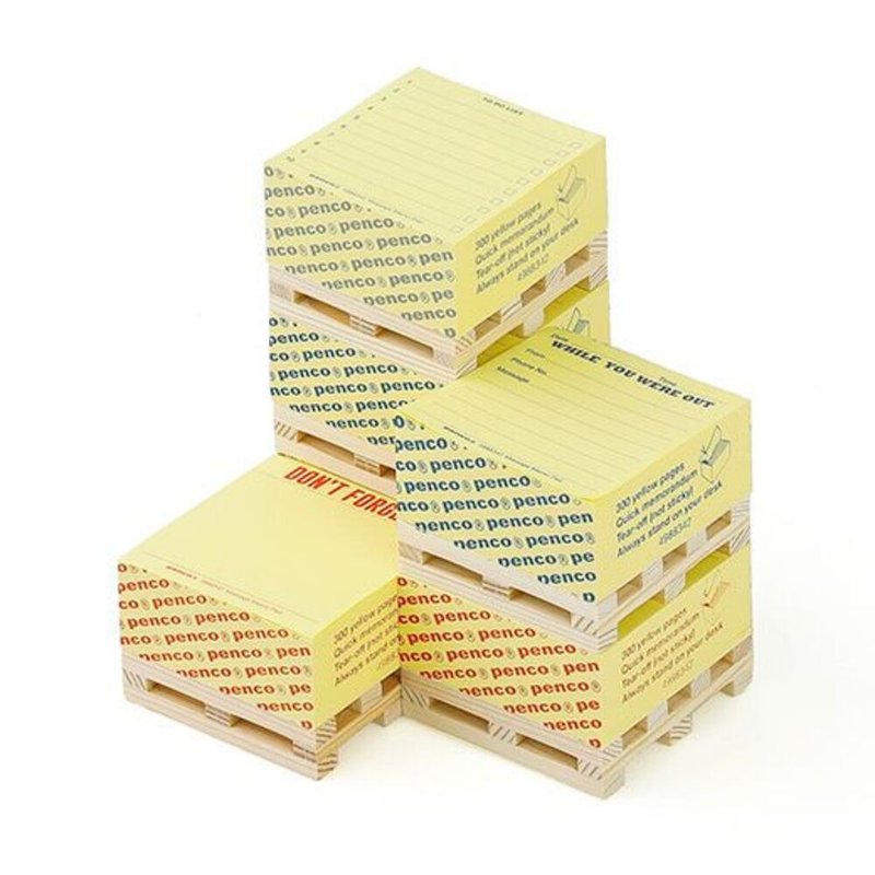 Hightide_pallet message note paper - กระดาษโน้ต - กระดาษ สีกากี