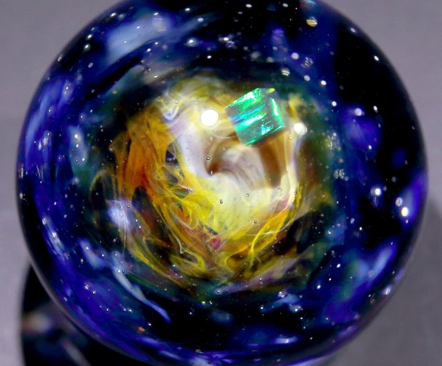 41mm 宇宙ガラスマーブル - オブジェ no.M174 - ショップ Star