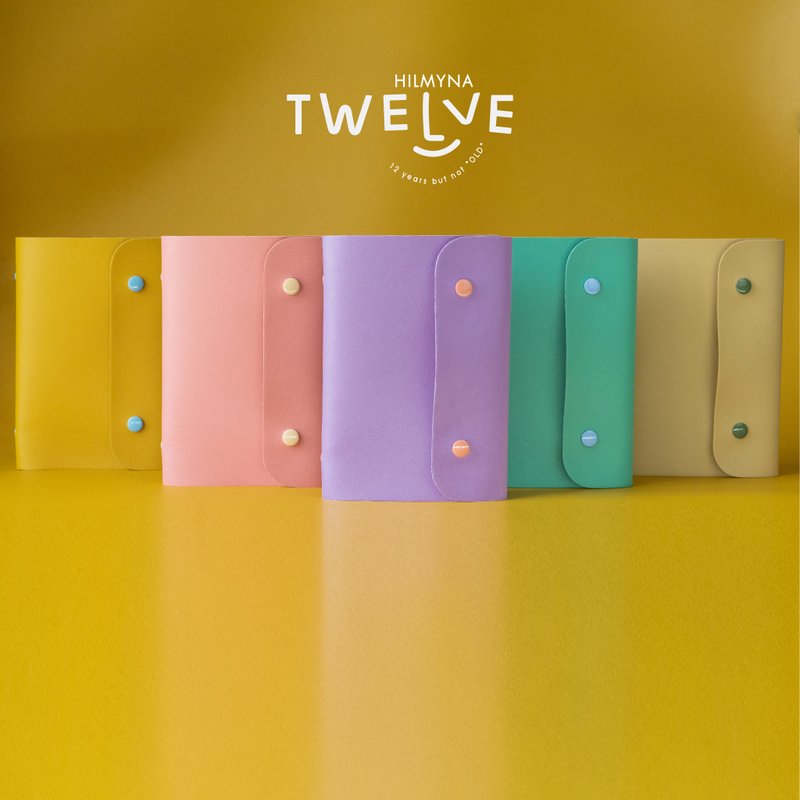 人造皮革 筆記簿/手帳 多色 - Twelve - HILMYNA: BL1 Leather notebook A5, Refillable, Free name engraving
