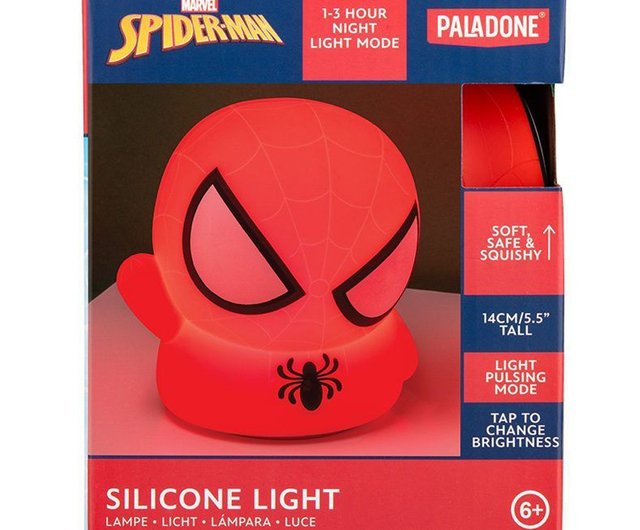マーベル スパイダーマン 状況形状 USB デスクランプ ナイト