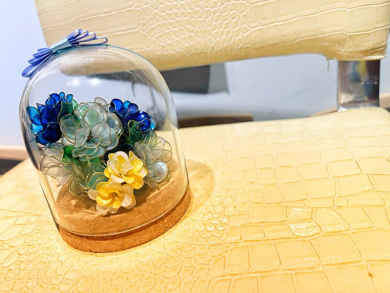 My Deer Crystal Flower Pot-8.5*9cm Width - Items for Display - Resin Multicolor