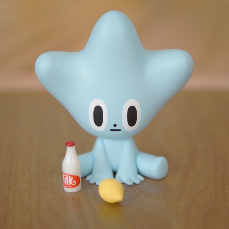 Sitting Botafy Art Toy - 公仔/玩偶 - 其他材質 粉紅色