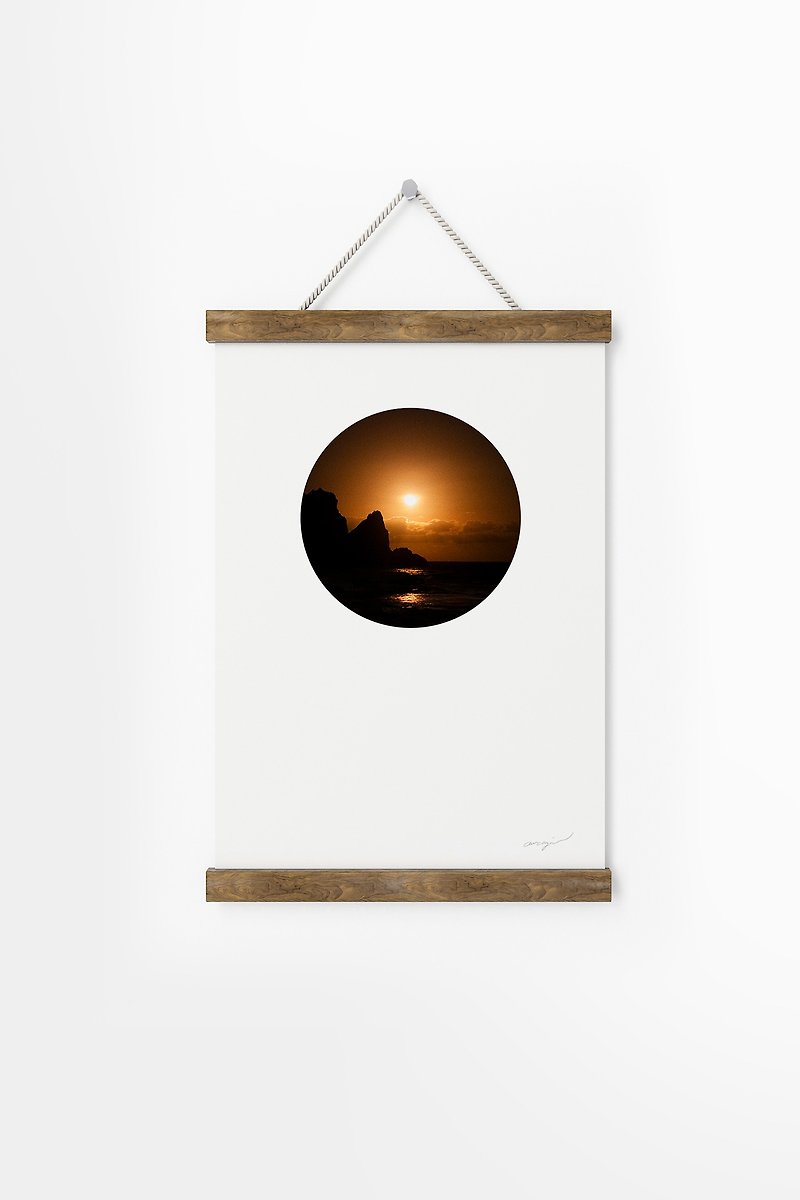 VG Select White Label shore 009 photography hanging picture - Posters - Paper Gold