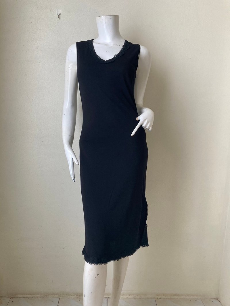 Vtg, See through stretch y2k vintage VALENTINO dress Size ITA 38 Small - 洋裝/連身裙 - 棉．麻 
