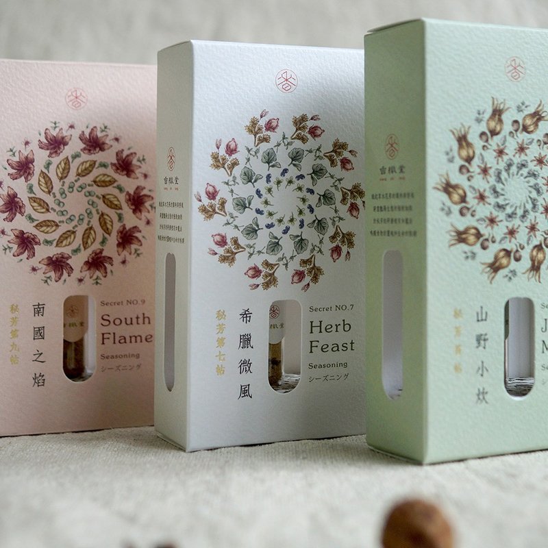 萬用胡椒粉 試管套組 (三風味各1)【香織堂】 - 養生/保健食品/飲品 - 植物．花 多色