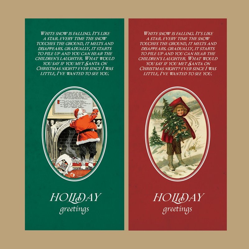 Christmas Sticker Santa Christmas Sticker Packaging Christmas (60 sheets)ステッカー - 貼紙 - 紙 多色