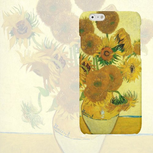 GoodNotBadCase iPhone case Samsung Galaxy Case Phone case hard plastic van Gogh sunflower 90