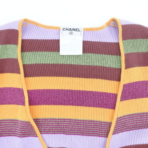 日本直送】シャネル CHANEL カシュクール ニット ボーダー