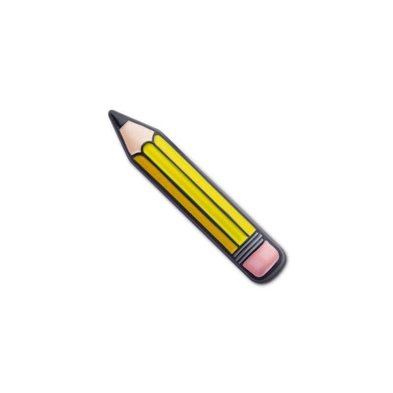 Enamel Pin Pencil - 徽章/別針 - 琺瑯 黃色