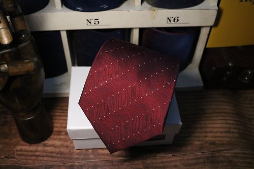 壞紳士 紅色喜慶婚禮領帶真絲面料新郎伴郎necktie