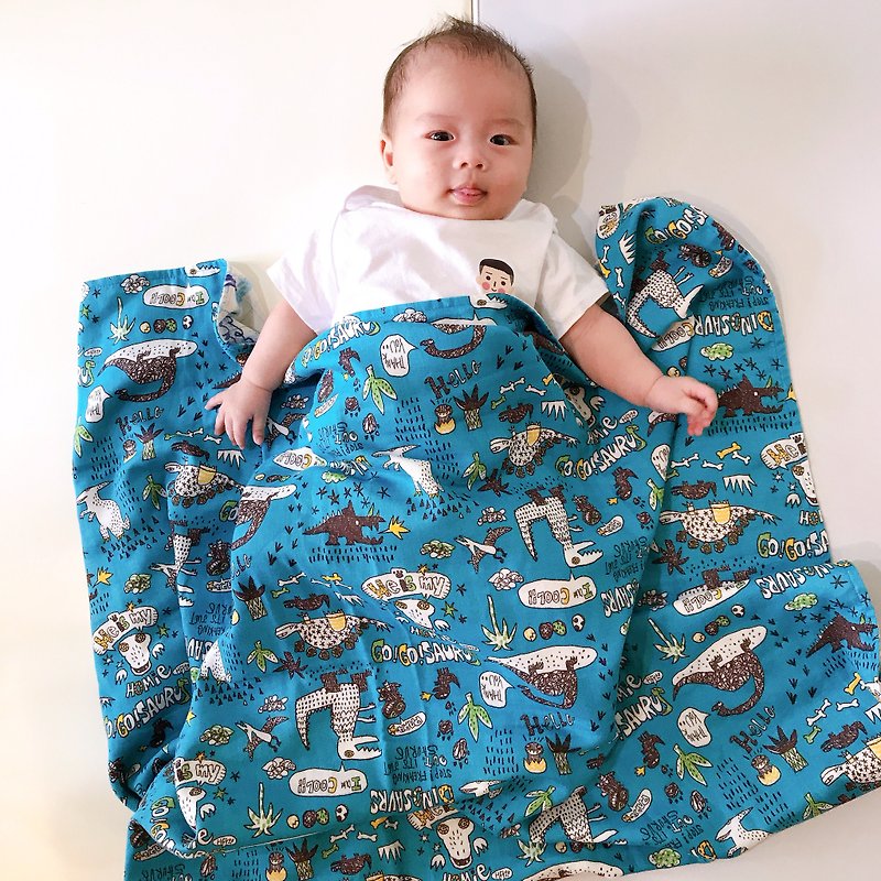 Baby quilt - Bedding - Cotton & Hemp Multicolor