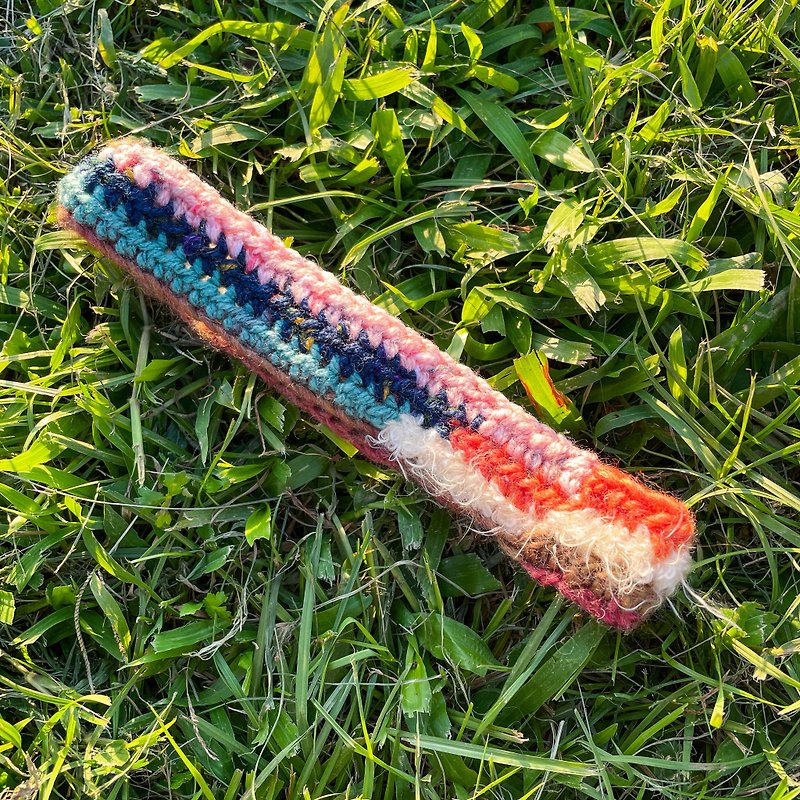 Color Block Crochet Headband - Stardust - Headbands - Wool Multicolor